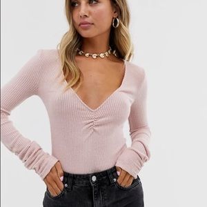 Intimately Free People Cozy Up With Me Bodysuit M